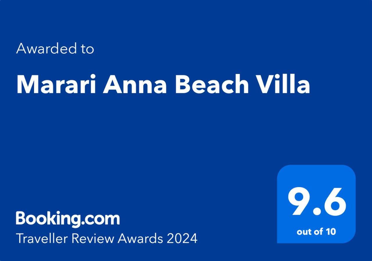 Marari Anna Beach Villa Mararikulam Exterior foto